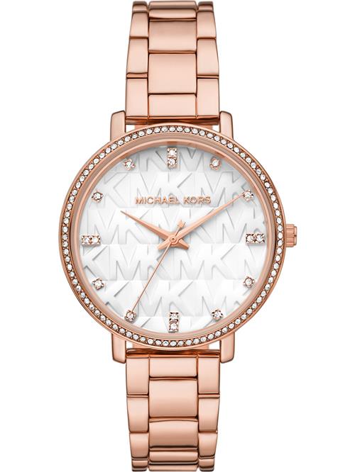 Michael Kors Analogt ur  rosa guld / perlehvid