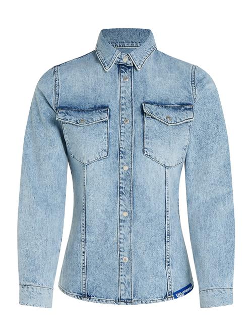 KARL LAGERFELD JEANS Bluse  blue denim