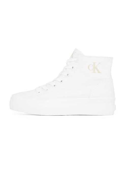 Calvin Klein Jeans Sneaker high  camel / hvid