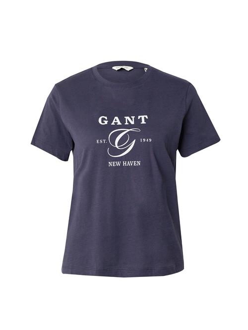 GANT Shirts  mørkeblå / hvid