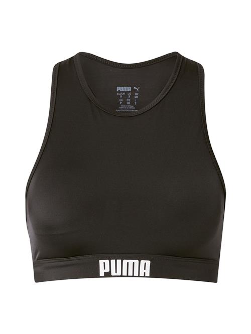 PUMA Bikinioverdel  sort / hvid