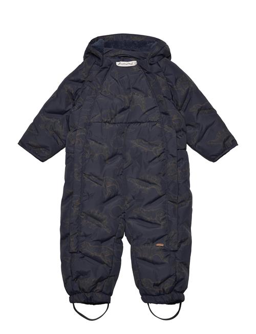 Suit Quilted Aop Minymo Navy