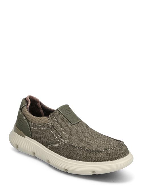 Mens Garza - Conlen Skechers Khaki