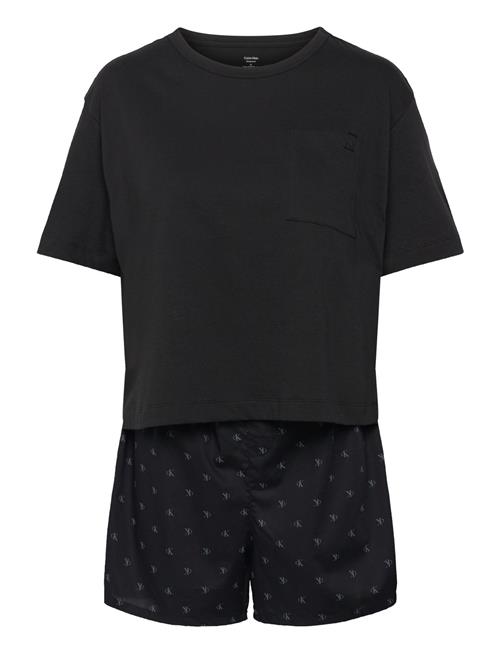 S/S Short Set Calvin Klein Black