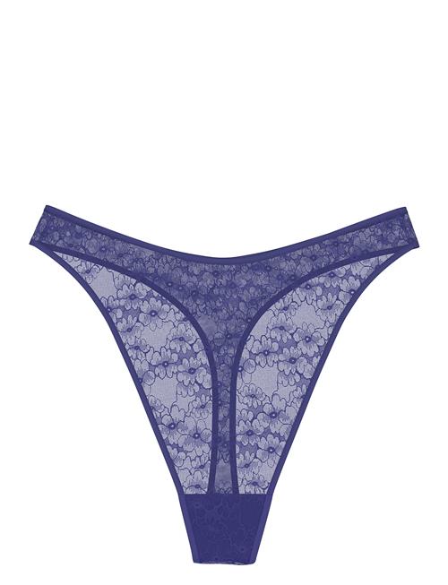 Bright Spotlight High Leg String Triumph Blue