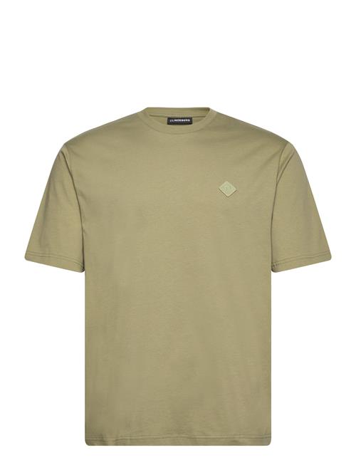 Hale Logo Patch T-Shirt J. Lindeberg Khaki