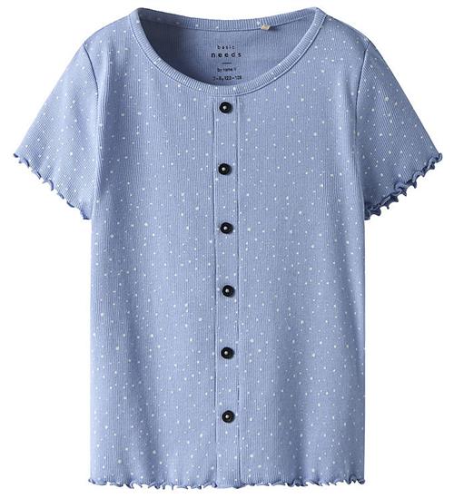 Name It T-shirt - Rib - NkfVemia - Serenity/Dots