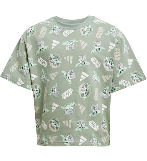 adidas Performance T-shirt - LK SW MNDO - Silgrn/Multco