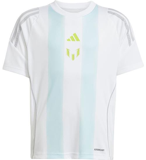 adidas Performance T-shirt - Messi TR - White/Almblu