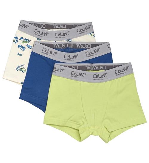 CeLaVi Boxershorts - 3-pak - Daiquiri Green