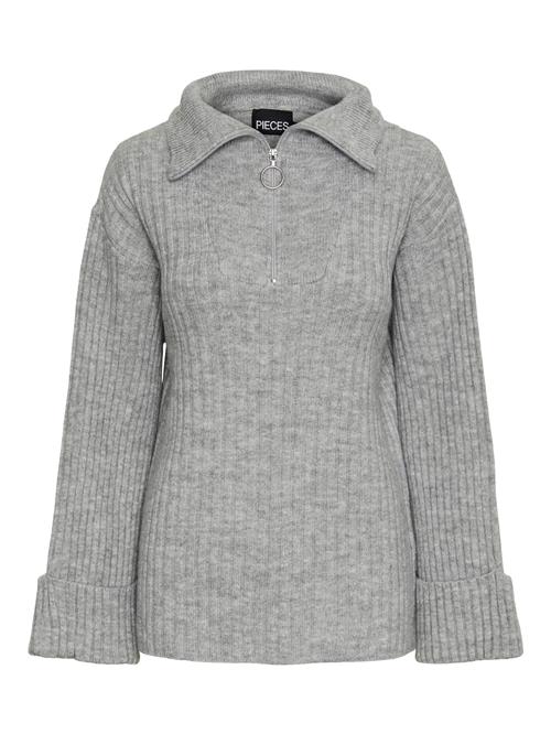 PIECES Pullover 'Hasy'  lysegrå