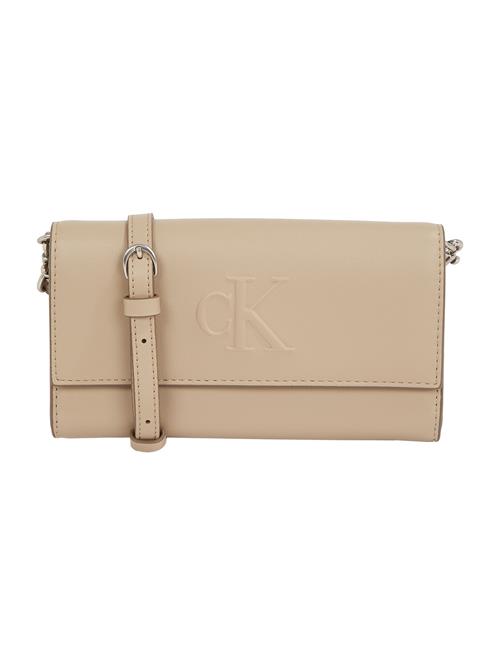 Calvin Klein Jeans Clutch 'SCULPTED LONG FOLD'  taupe