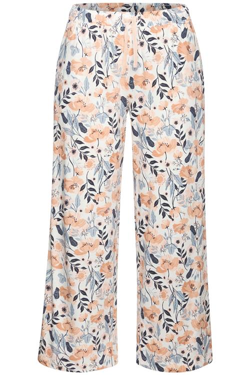 VIVANCE Pyjamasbukser  navy / lyseblå / pastelorange / hvid