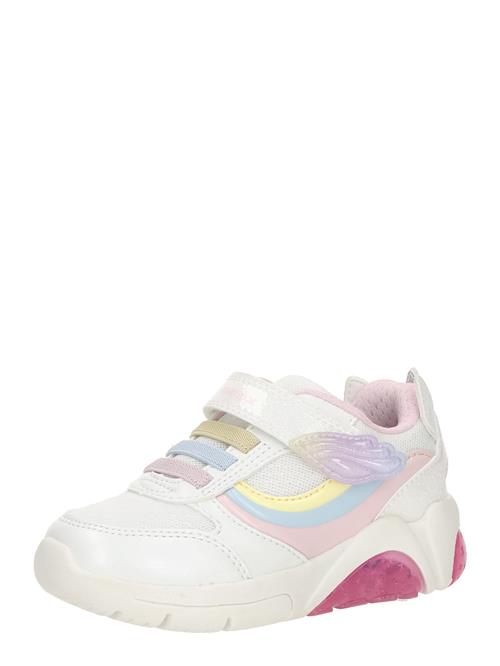 GEOX Sneakers 'FADINLIGHT GIRL'  pastelblå / lysegul / pastelpink / hvid