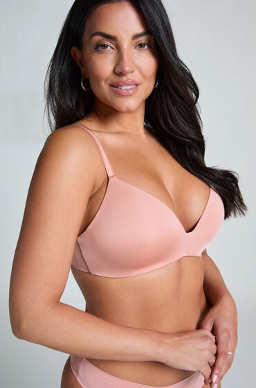 Hunkemöller Formstøbt bh uden bøjle Mona pink