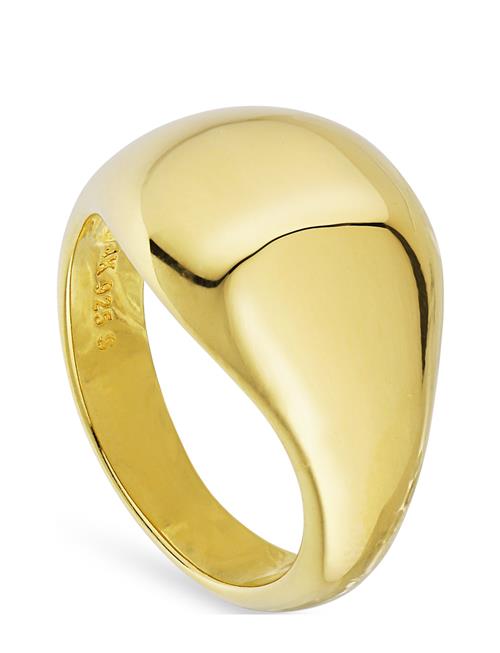 Atomic Dome Signet Ring Jane Koenig Gold