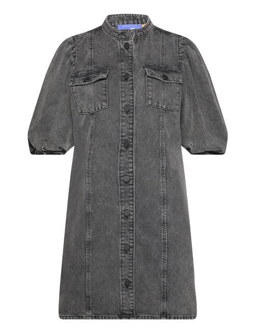 Anniecras Dress Denim Cras Grey