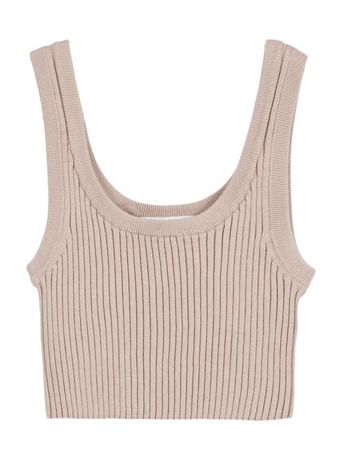 Bershka Sticktop  mørkebeige