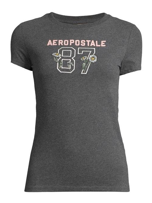 AÉROPOSTALE Shirts  gul / mørkegrå / lyserød / hvid