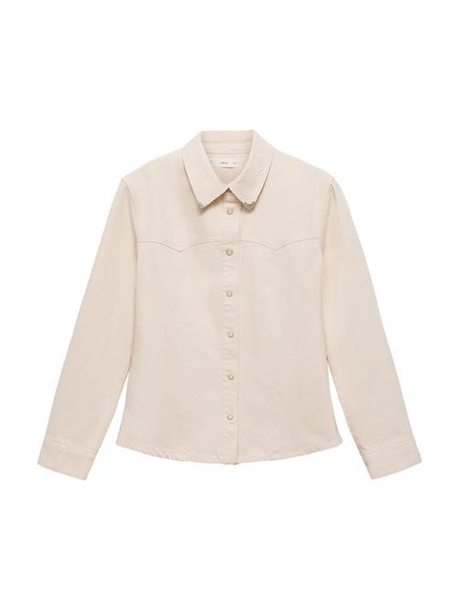 MANGO Bluse 'Salome'  beige