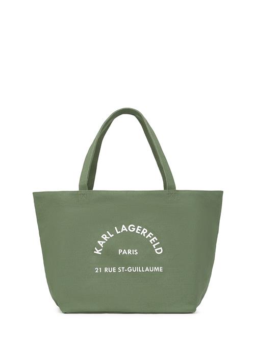 Karl Lagerfeld Shopper 'Rue St-Guillaume'  khaki / offwhite