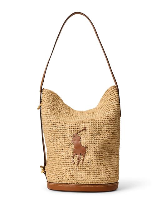 Polo Ralph Lauren Skuldertaske  beige / brun