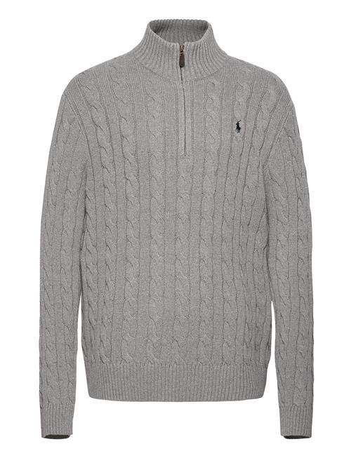 Cable-Knit Cotton Sweater Polo Ralph Lauren Grey