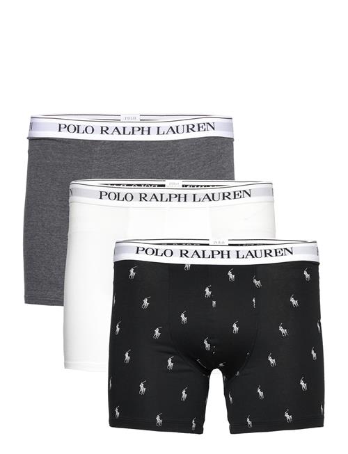 Stretch Cotton Boxer Brief 3-Pack Polo Ralph Lauren Black