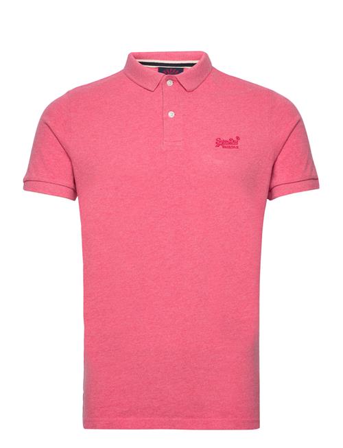 Classic Pique Polo Superdry Pink