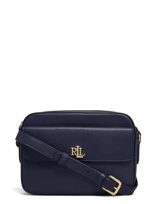 Leather Medium Marcy Camera Bag Lauren Ralph Lauren Navy