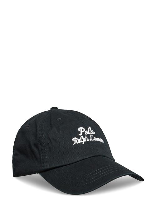 Embroidered Twill Ball Cap Polo Ralph Lauren Black