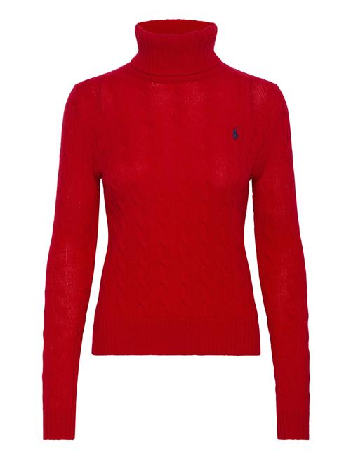 2/15 Wool Cash Rws-Lsl-Swt Polo Ralph Lauren Red