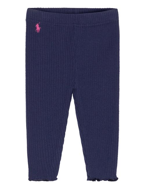 Ribbed Stretch Legging Ralph Lauren Baby Blue