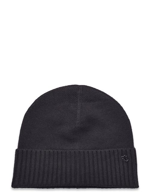 Wool-Blend Beanie Lauren Ralph Lauren Black