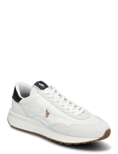 Train 89 Suede-Paneled Sneaker Polo Ralph Lauren White