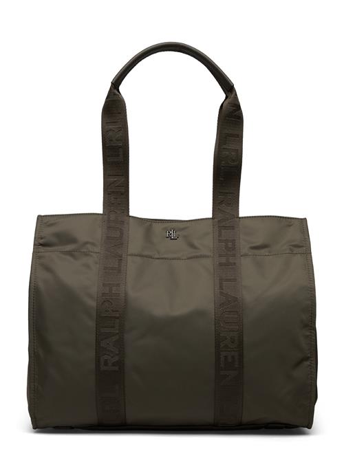 Nylon Extra-Largetk! Stevie Tote Bag Lauren Ralph Lauren Khaki