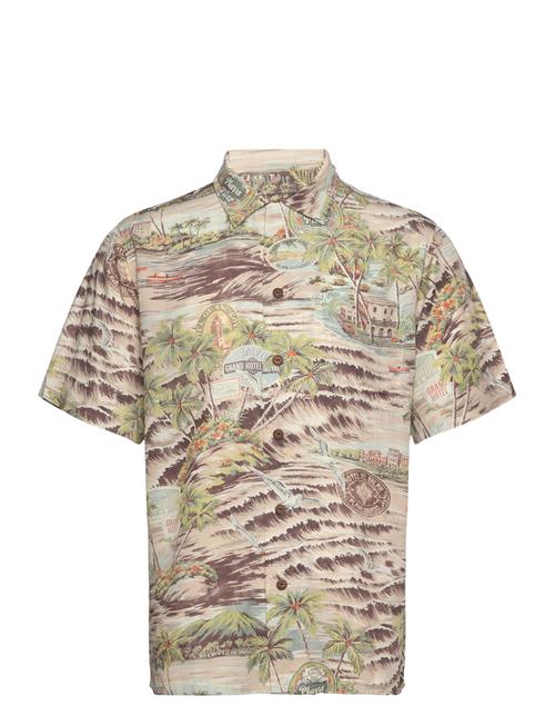 Classic Fit Beach-Print Camp Shirt Polo Ralph Lauren Green