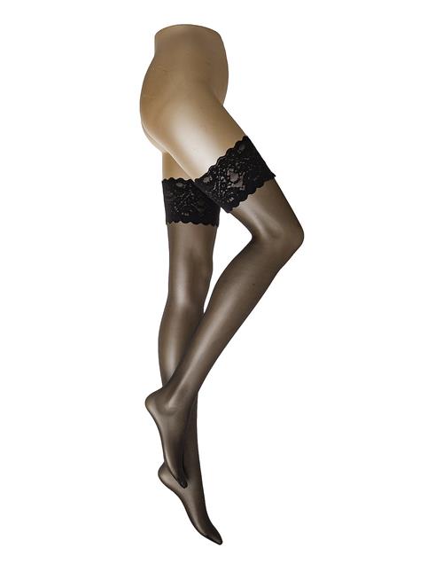 Satin Touch 20 Stay-Up Wolford Black