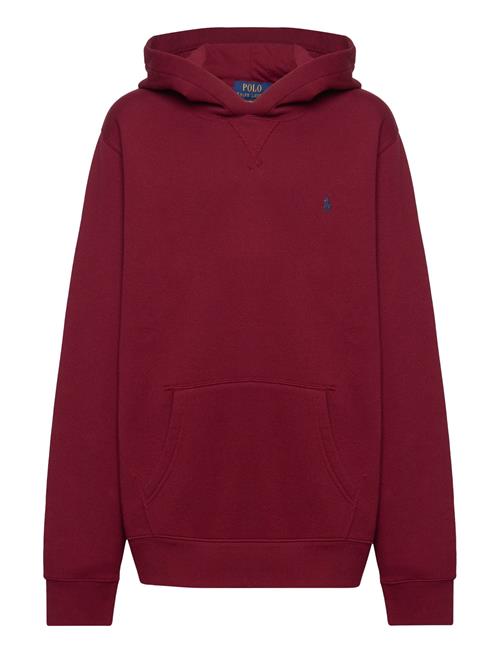 Fleece Hoodie Ralph Lauren Kids Burgundy