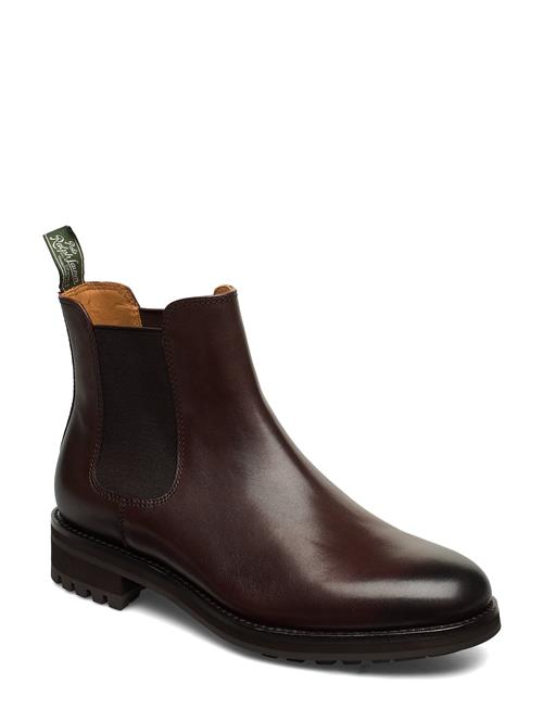 Bryson Leather Chelsea Boot Polo Ralph Lauren Brown