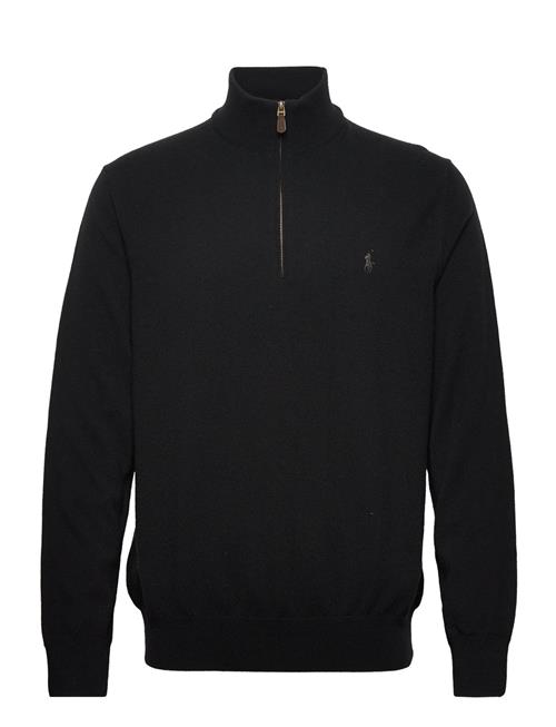 Wool Quarter-Zip Sweater Polo Ralph Lauren Black