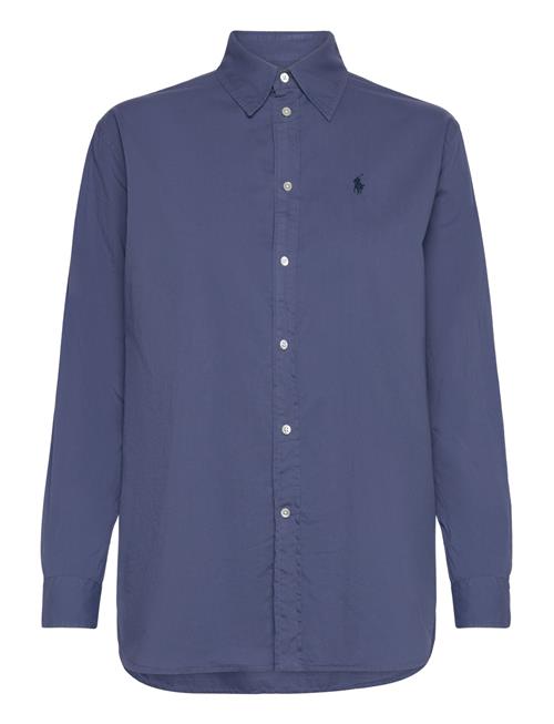 Over Fit Cotton Twill Shirt Polo Ralph Lauren Navy