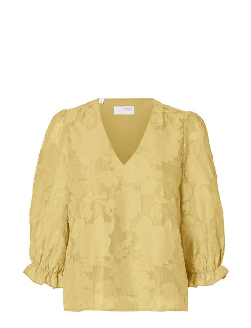 Slfcathi-Sadie 3/4 Top Ff Selected Yellow