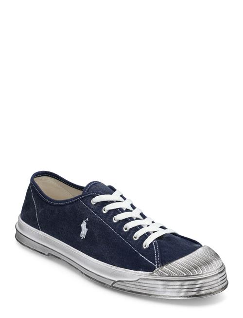 Essence 100 Canvas Cap-Toe Sneaker Polo Ralph Lauren Navy