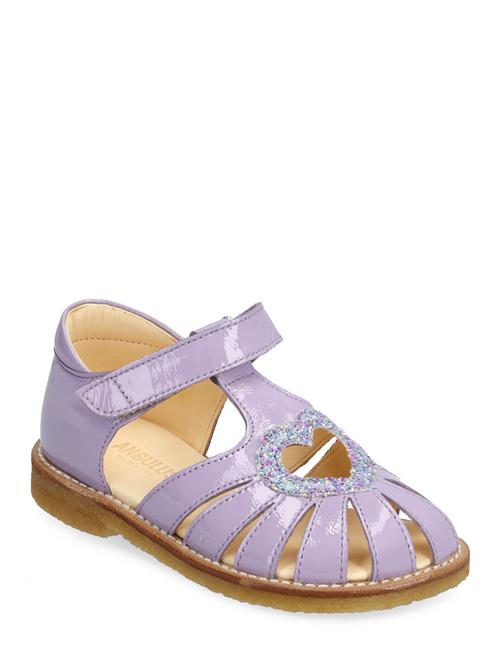 Sandals - Flat - Closed Toe ANGULUS Purple