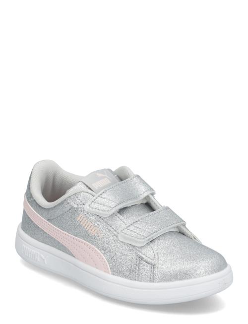 Se Puma Smash 3.0 Glitz Glam V Ps PUMA Silver ved Booztlet