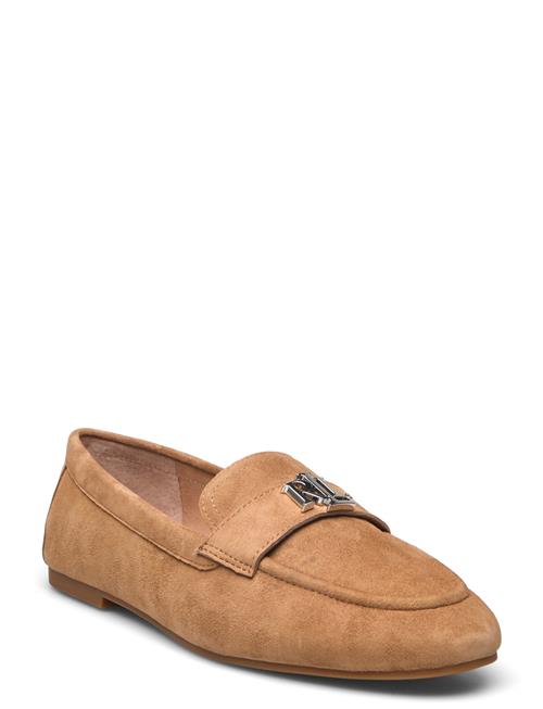 Averi Iii Suede Loafer Lauren Ralph Lauren Beige