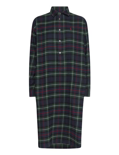 Plaid Cotton Shirtdress Polo Ralph Lauren Navy