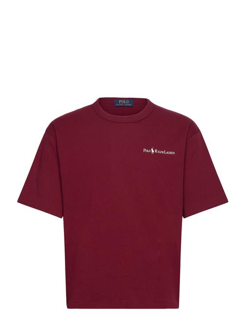 Relaxed Fit Logo Jersey T-Shirt Polo Ralph Lauren Red