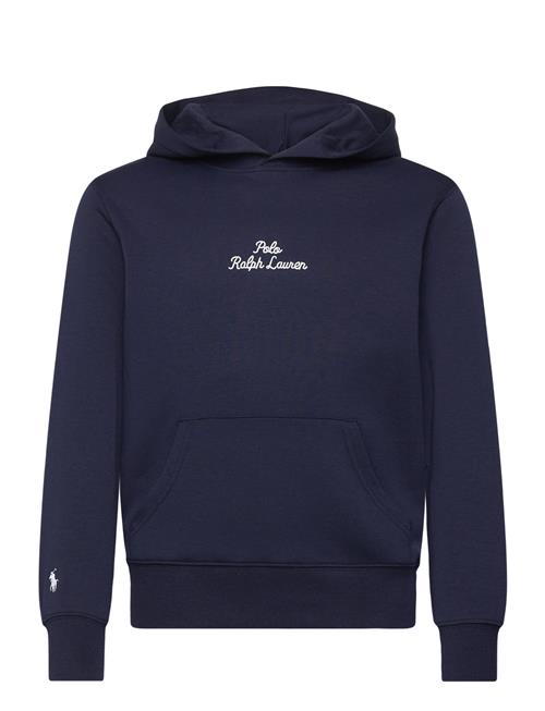 Logo Double-Knit Hoodie Ralph Lauren Kids Navy